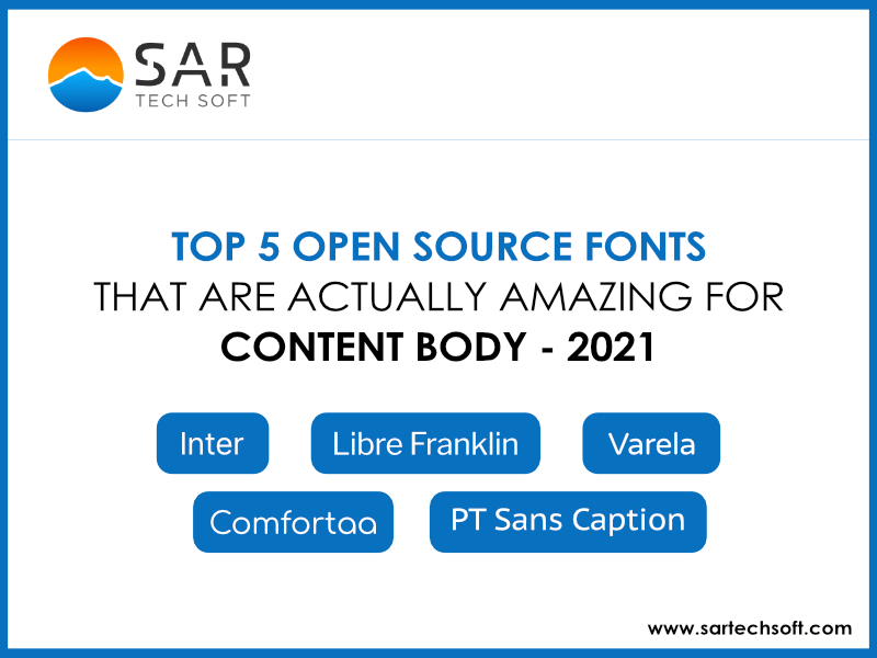 Top 5 Open Source Fonts That Are Actually Amazing for Content body – 2021
